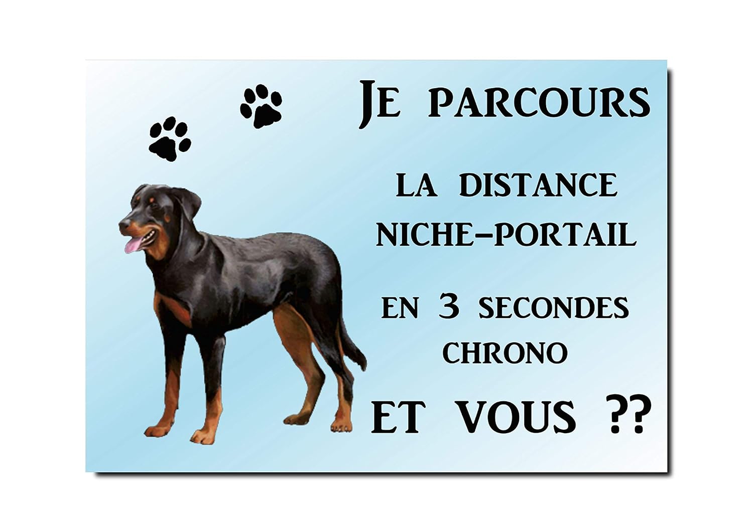 panneau beauceron